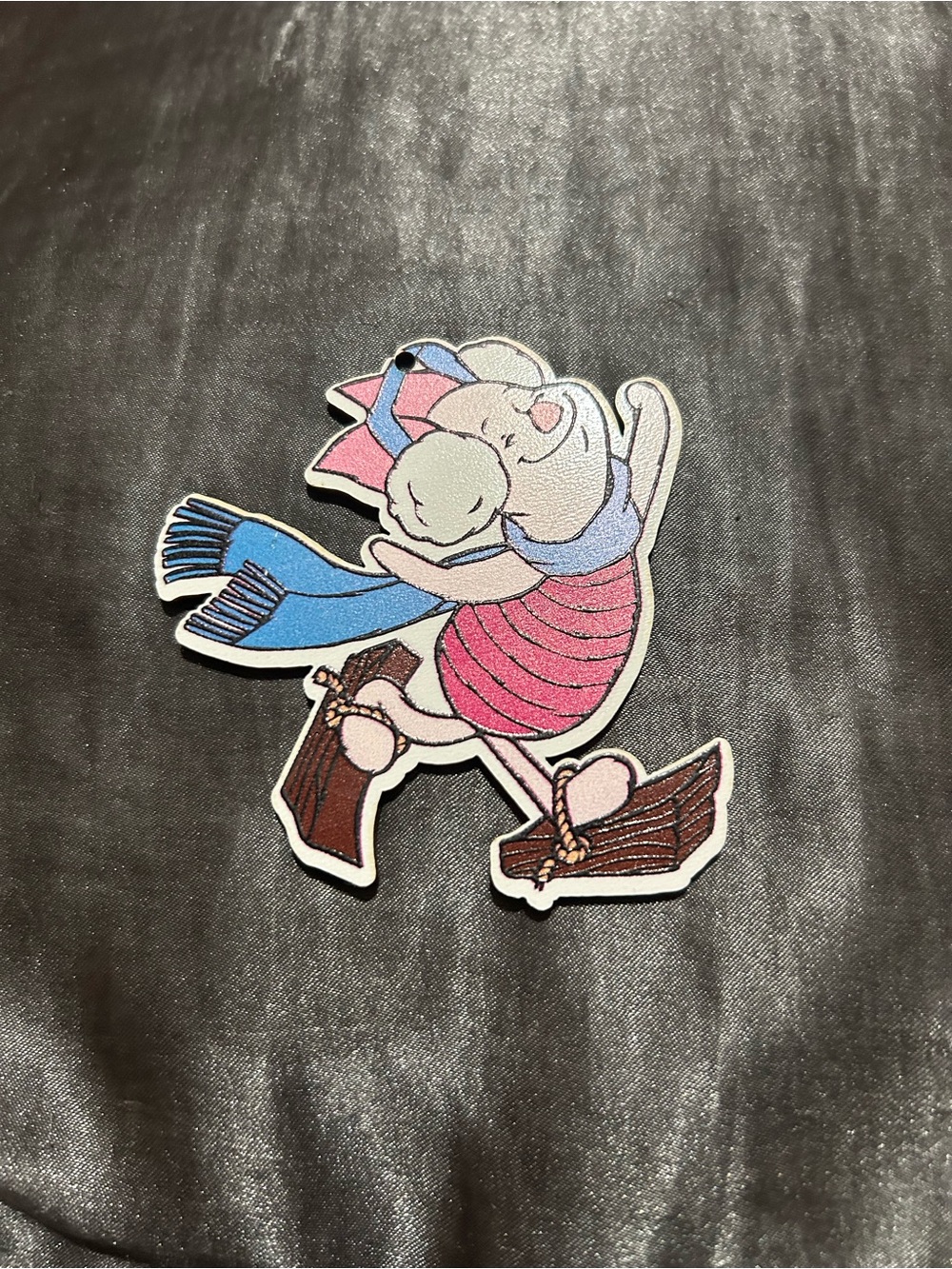 Piglet Winter Ornament